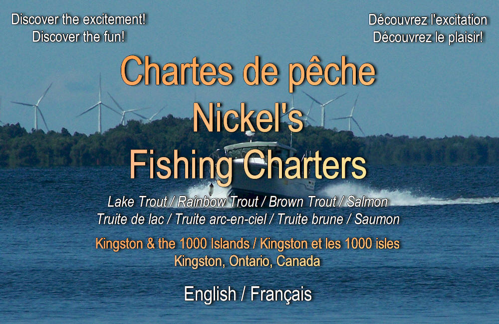 Nickel's Fishing Charters, Kingston, Ontario